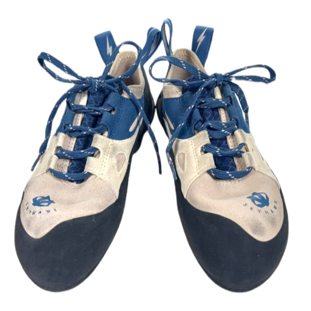 Women's Climbing Shoes - Blue and Cream